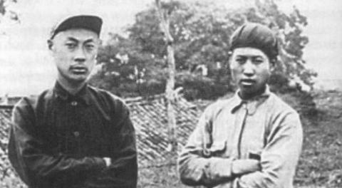 1937年陈宏被捕，被逼下供出了陈毅，敌人设计诱骗陈毅下山。陈毅下山时，因口渴向