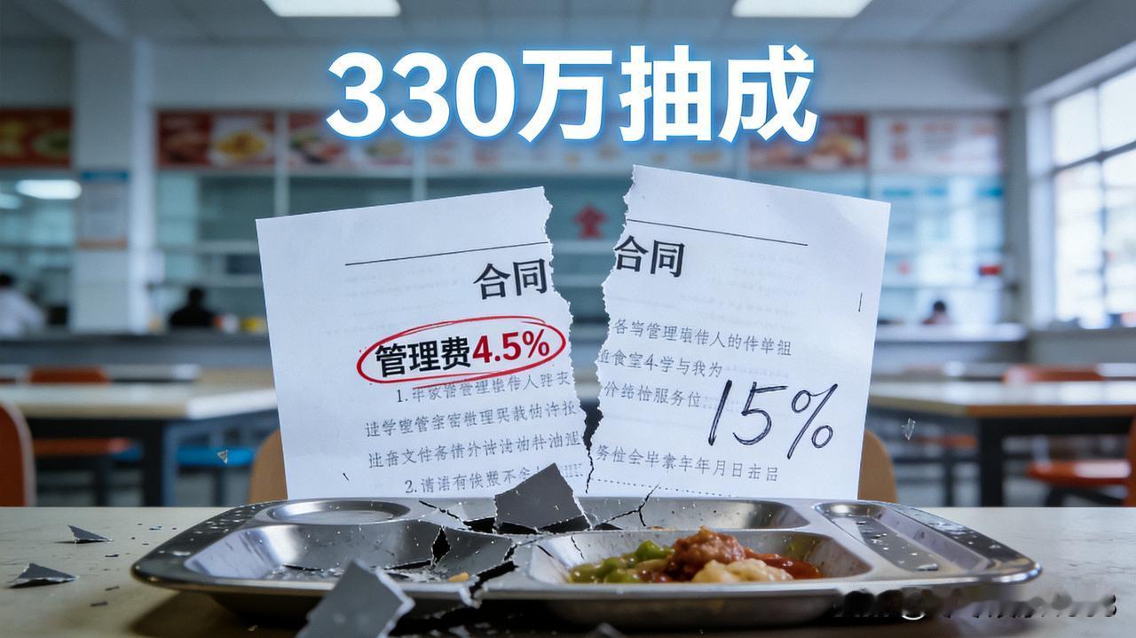 这做法？河南一女子承包 3000 人学校食堂，两年被抽成 330 万后实名举报！