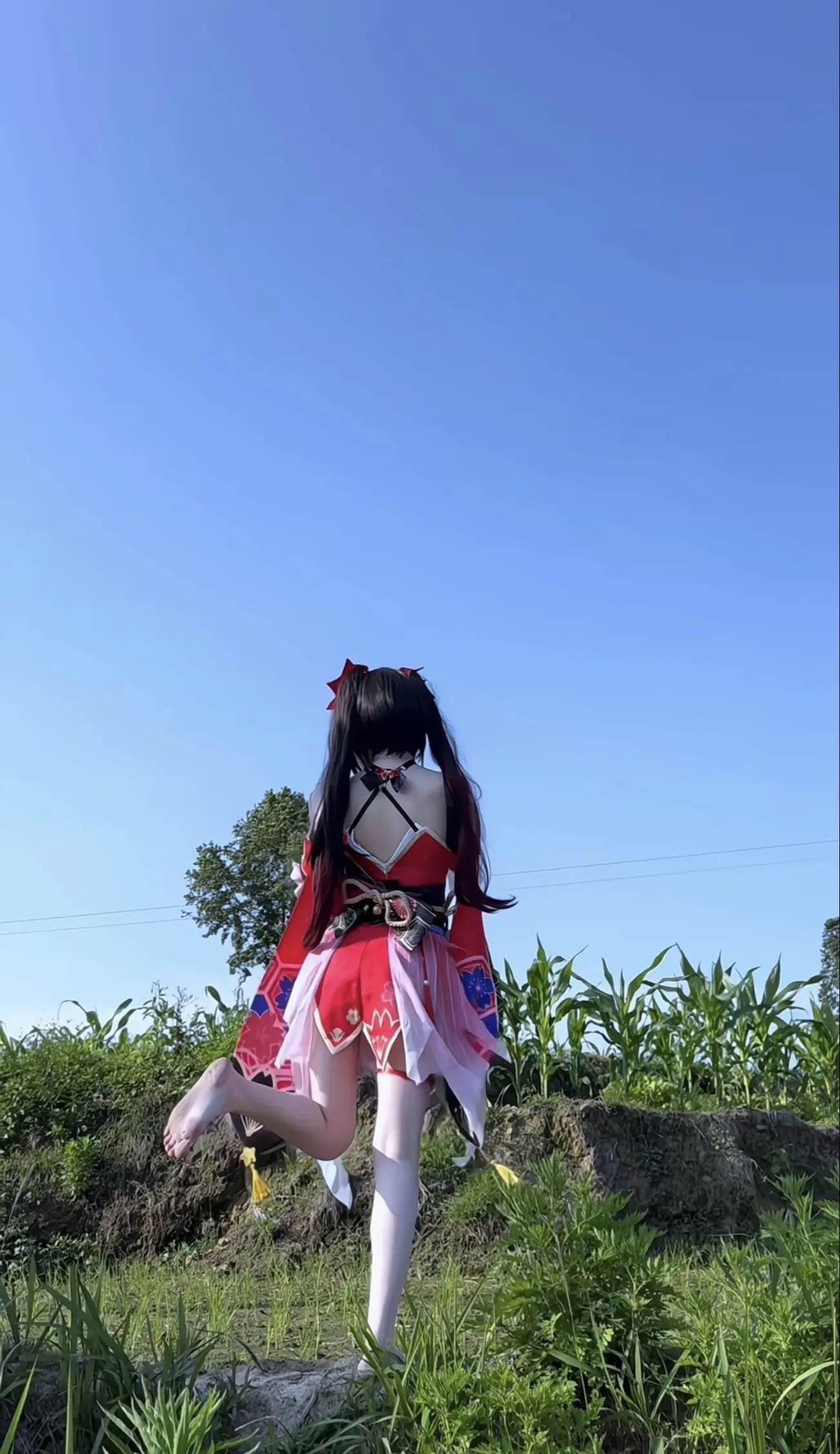 花火cos cos致歉 游戏中的瞬间