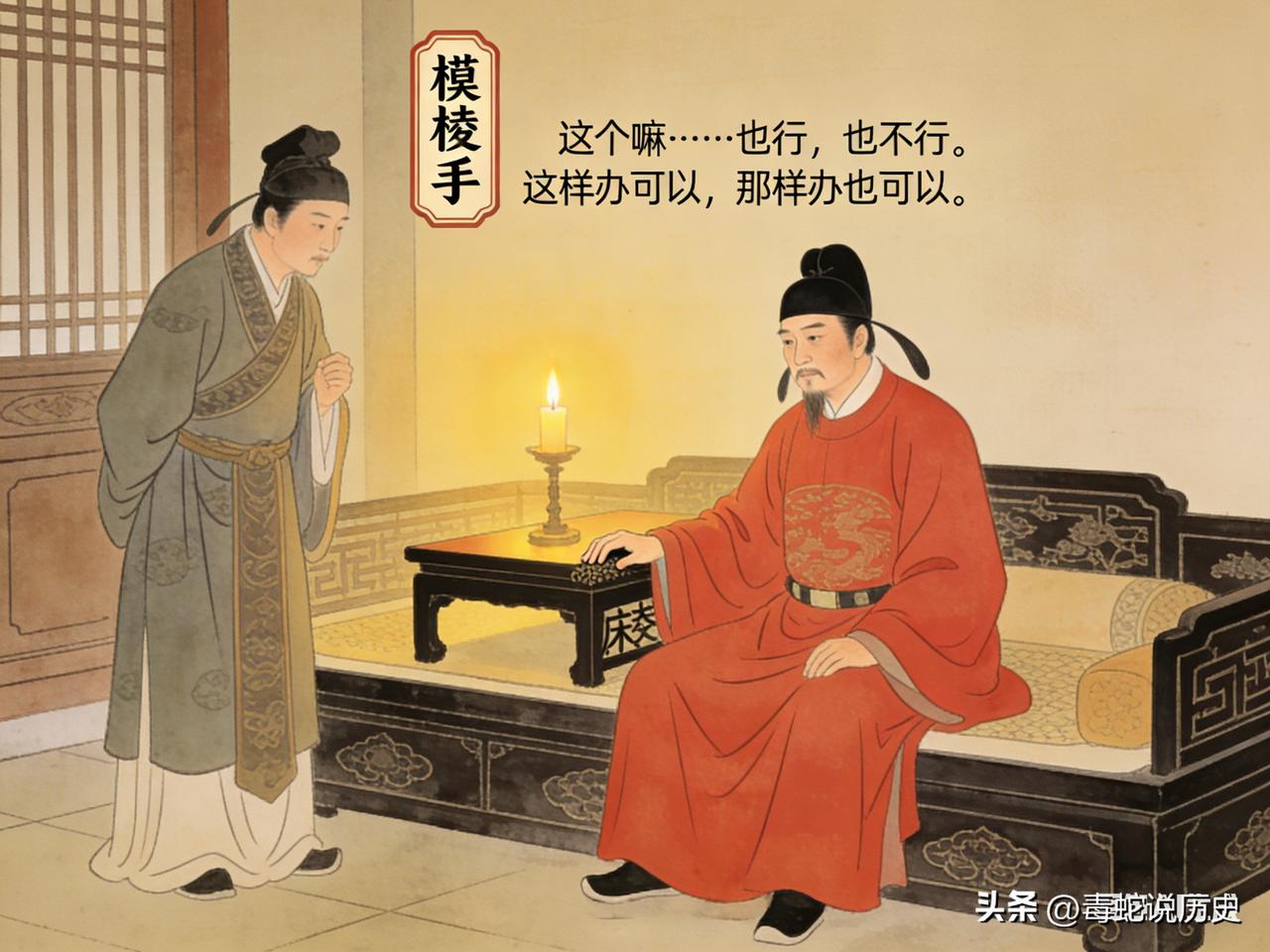 武则天朝，一个名叫苏味道的人两次登上宰相之位，朝野上下却送他一个不太光彩的外号—