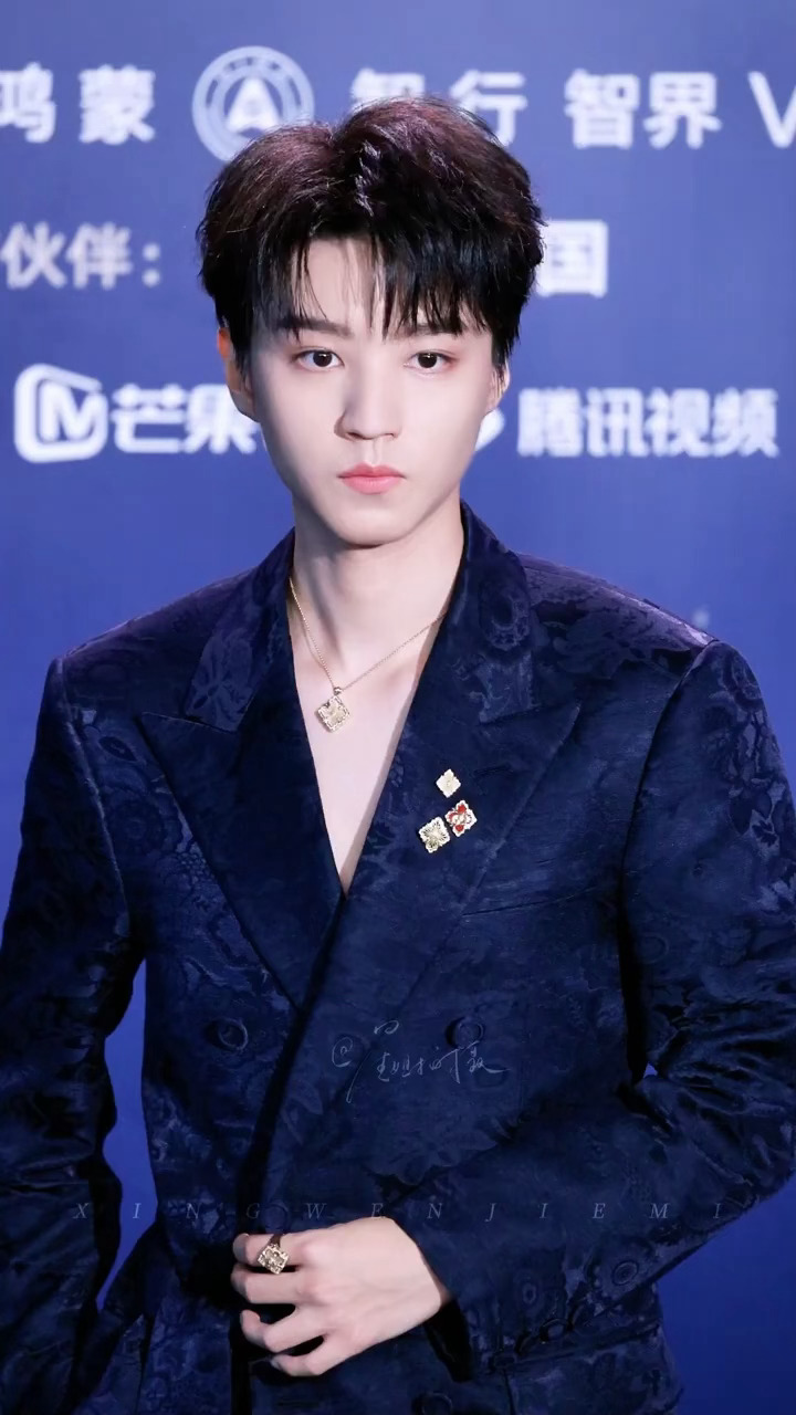 王俊凯丨红毯战神只需轻轻发力…王俊凯袖扣 王俊凯走红毯所有闪光灯吻了上来