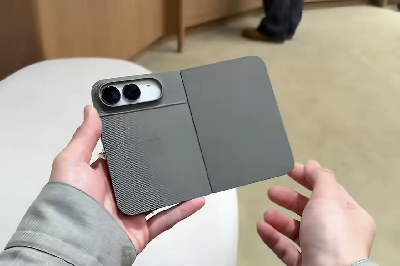 刷到这个iPhone Duo双面磁吸手机壳直接绷不住了，看上去确实挺有质感，但9