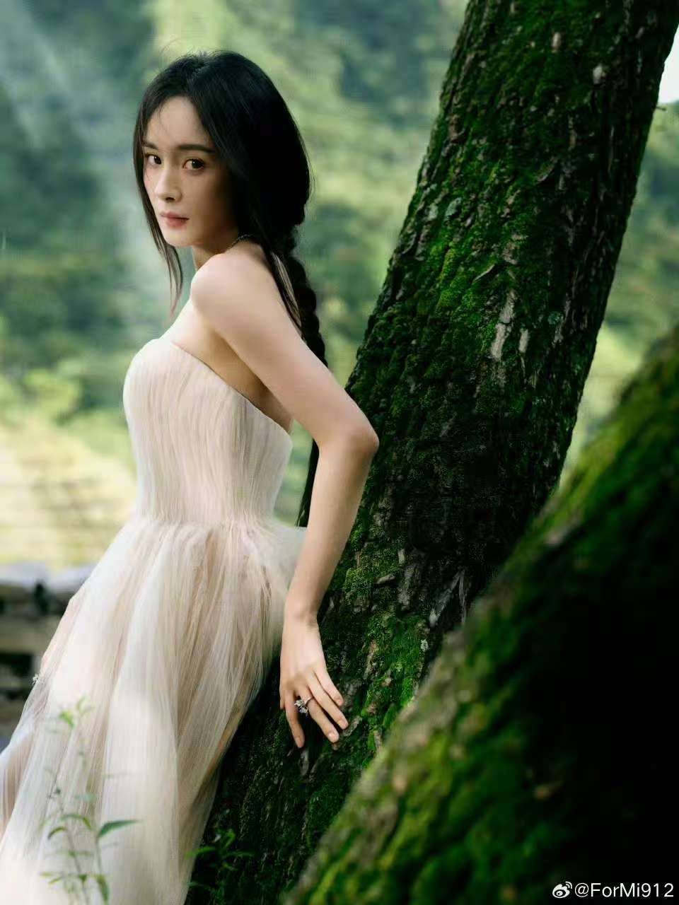 思梦给杨幂做的妆发吴明给杨幂拍照吴明给杨幂拍照，真棒，[打call][打call