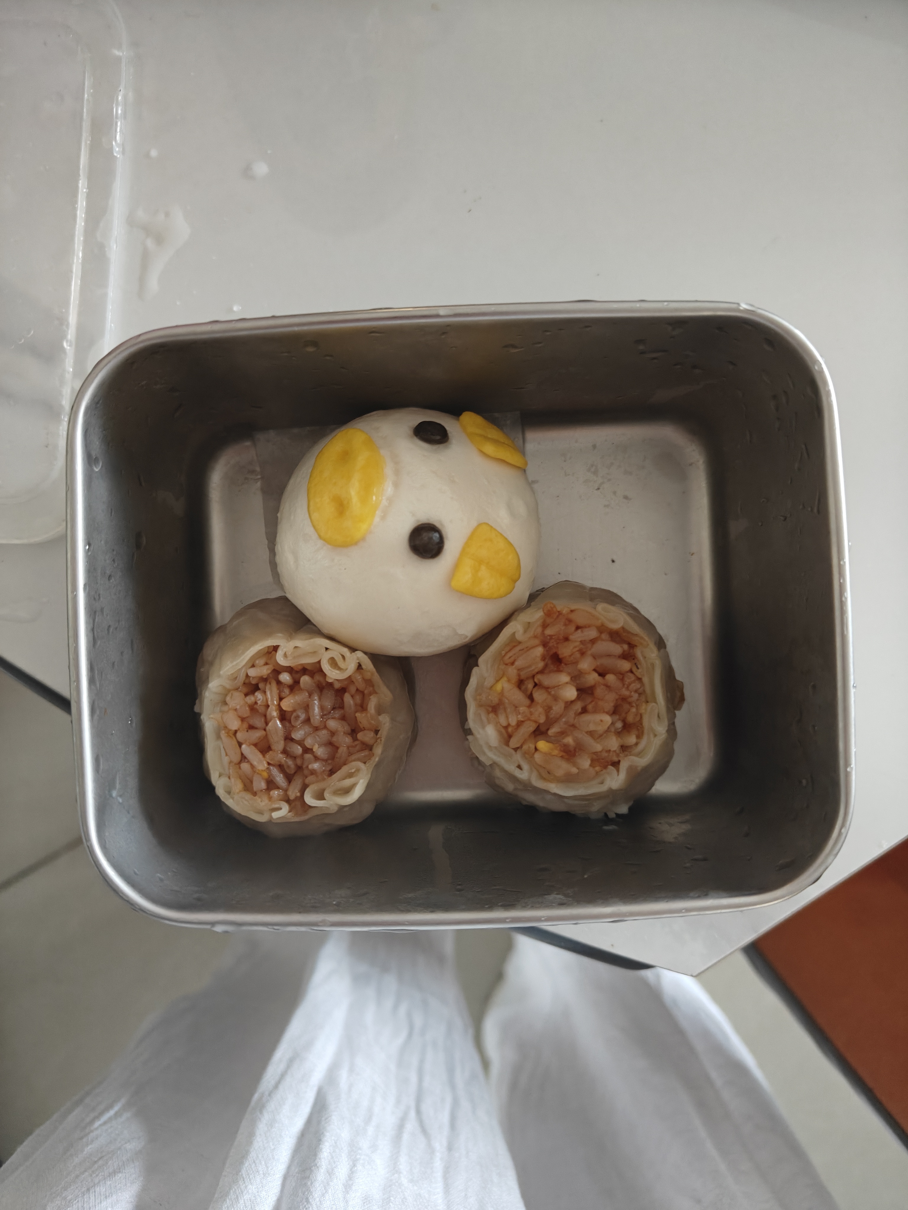 开学后，想想应该买什么半成品当早餐，这两个都吃腻了。你们上学/上班时都喜欢吃什么
