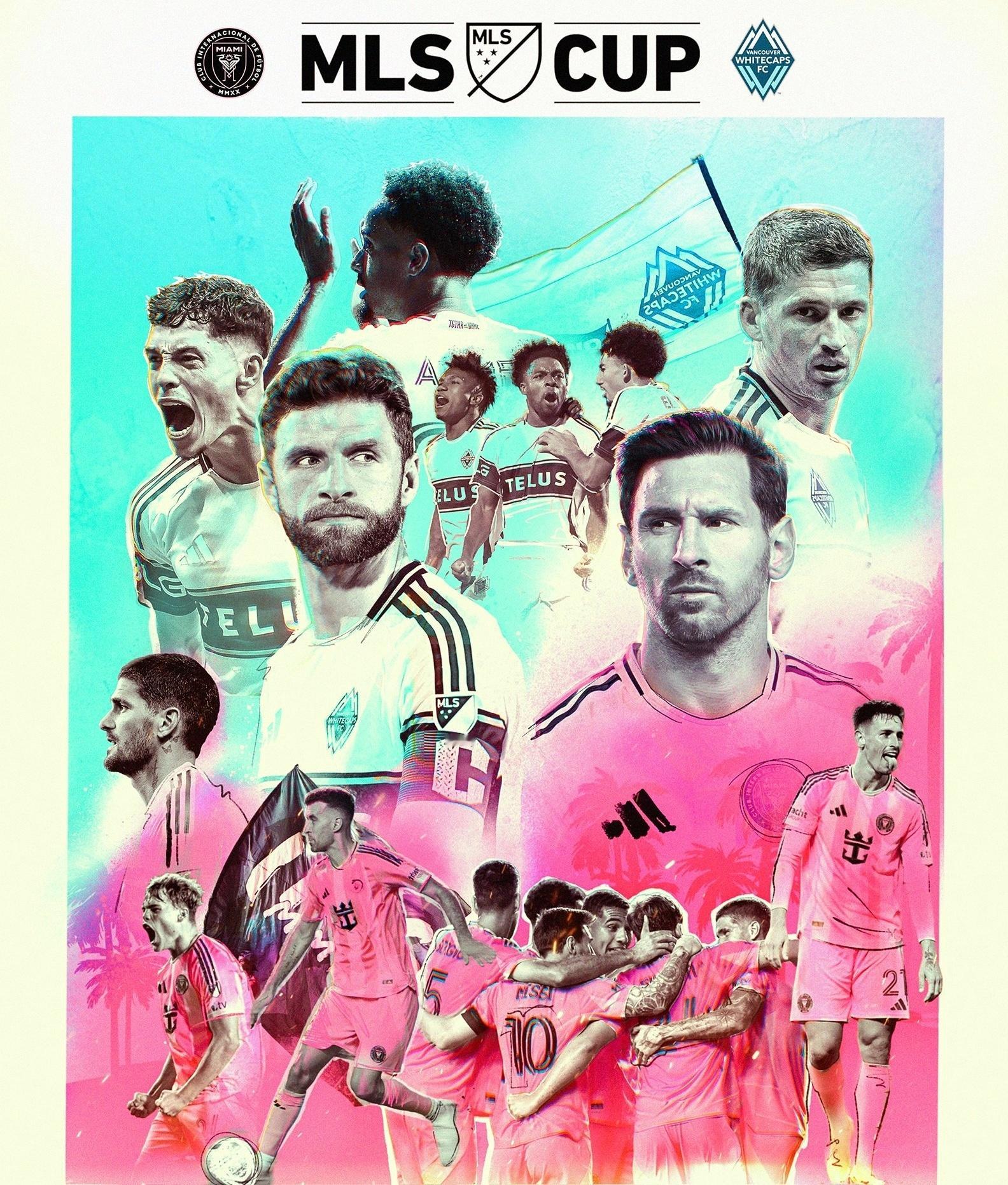 梅西  【⚽️MATCHDAY & MESSIDAY🔥】美职联季后赛总决赛，周