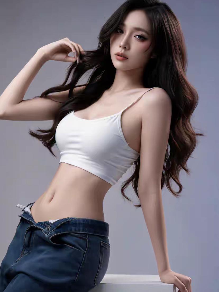 这姑娘打扮得真漂亮！