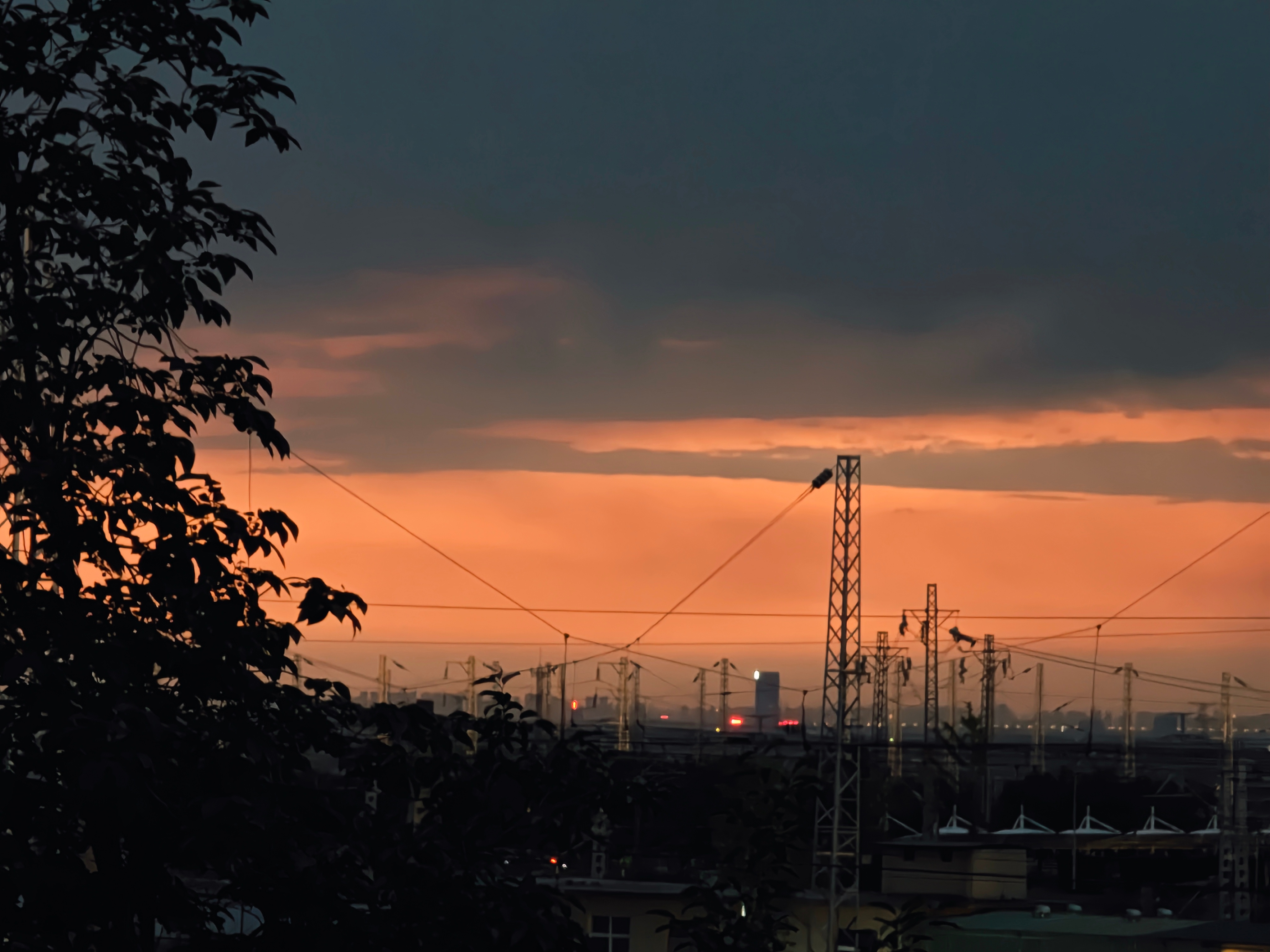 夕阳西下