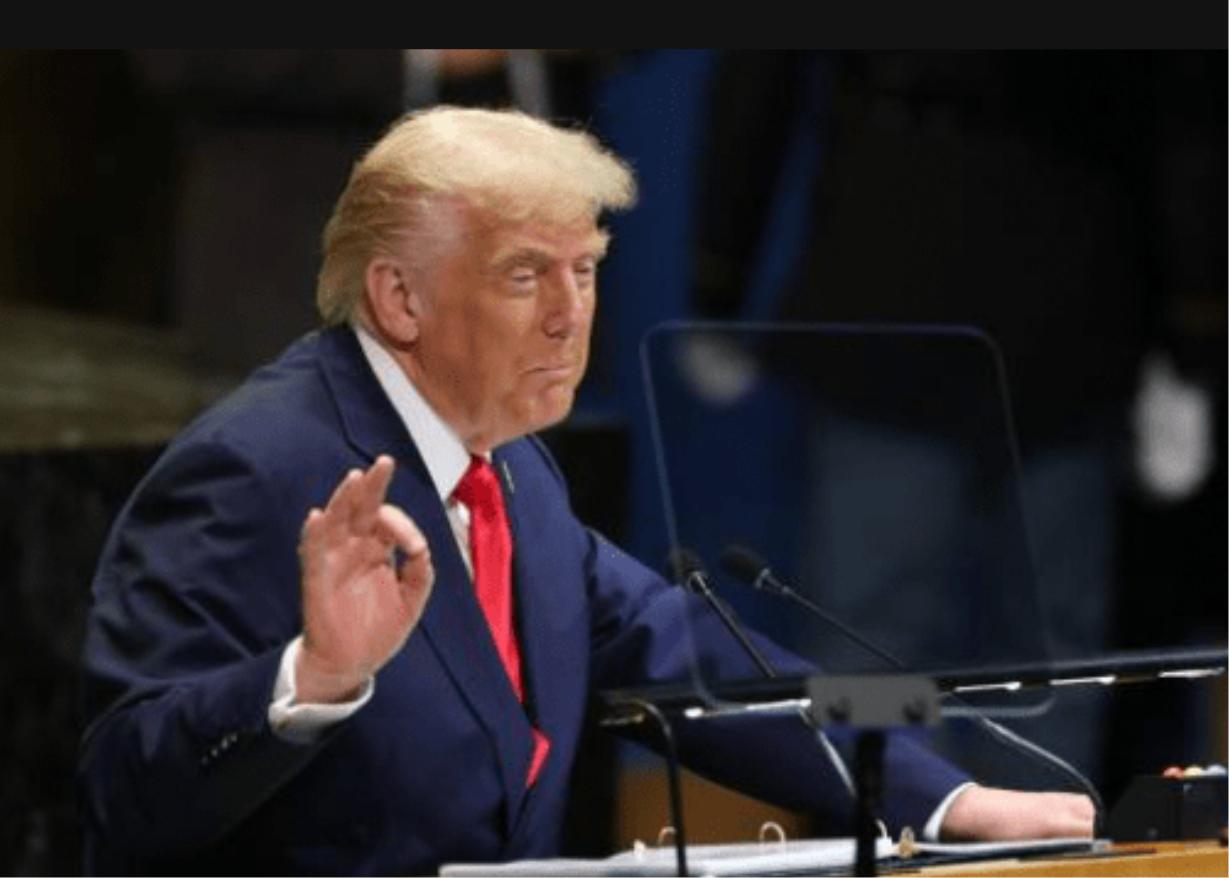 特朗普此次出席联大会议，在联合国发挥作用这个问题上给出了截然不同的说辞。

在联