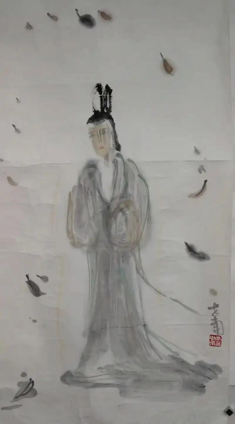 上联：一时落叶冰心碎
下联：[玫瑰]

网络图片/诚谢侵删
