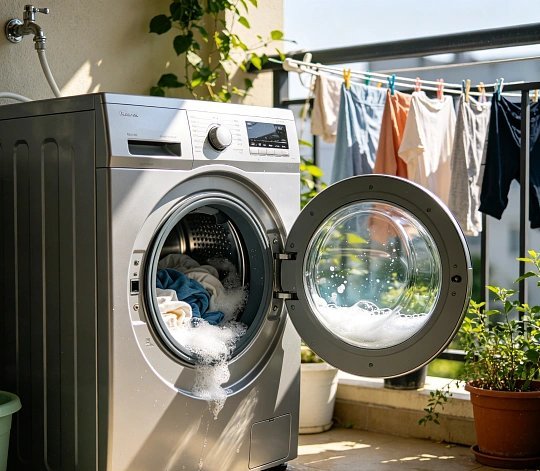 建议大家衣服不要攒一起洗很多人图省事爱把衣服攒着一起洗，其实特别伤皮肤还毁衣服。