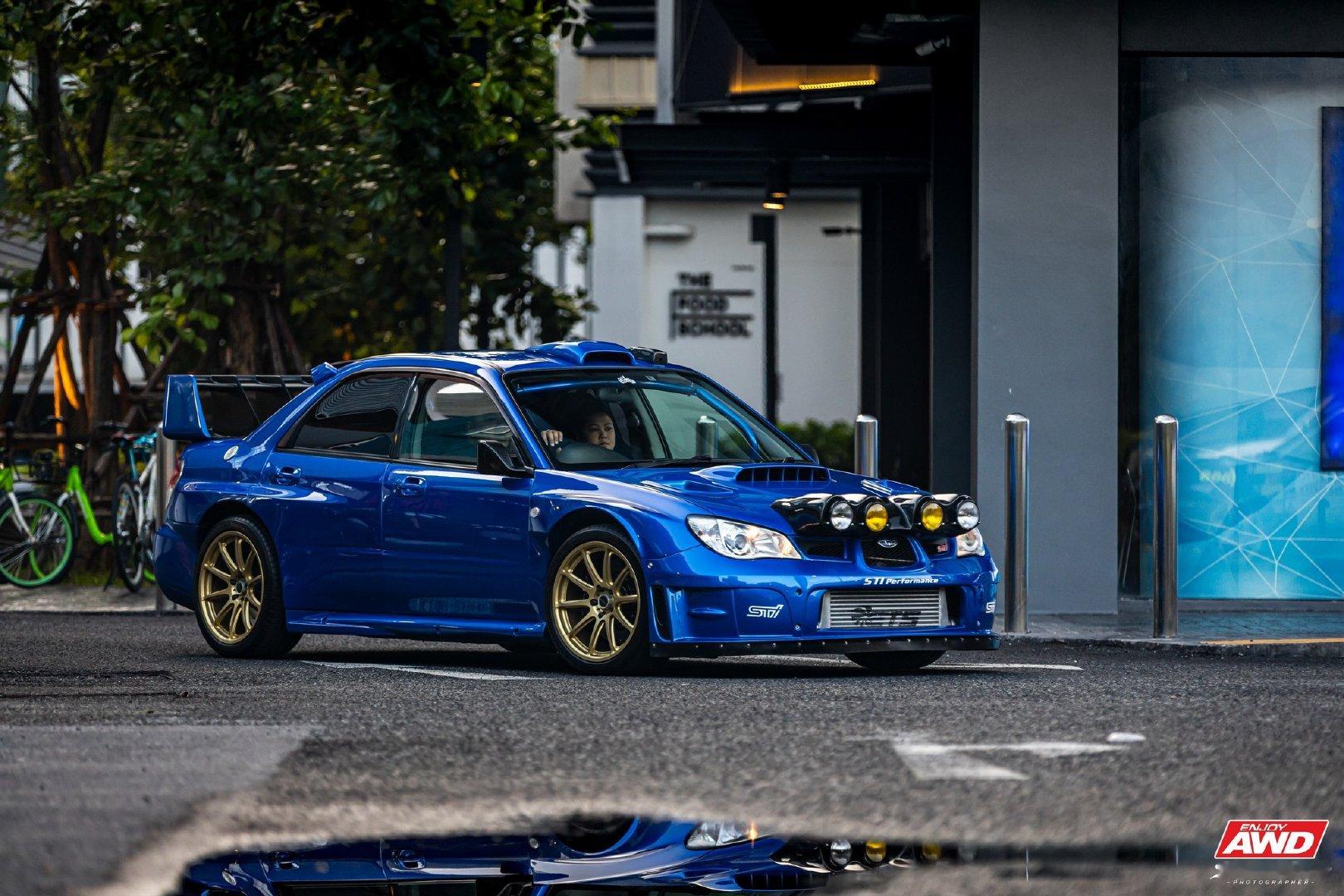 斯巴鲁翼豹WRXSTI ​​​