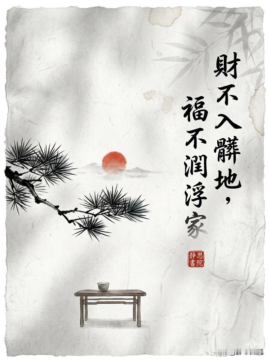 曾国藩：为什么有些人家越过越穷？因为他们不懂“财不入脏地”
　
很多人以为，穷是