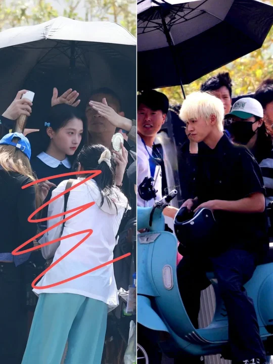 耀眼男女主路透来了！