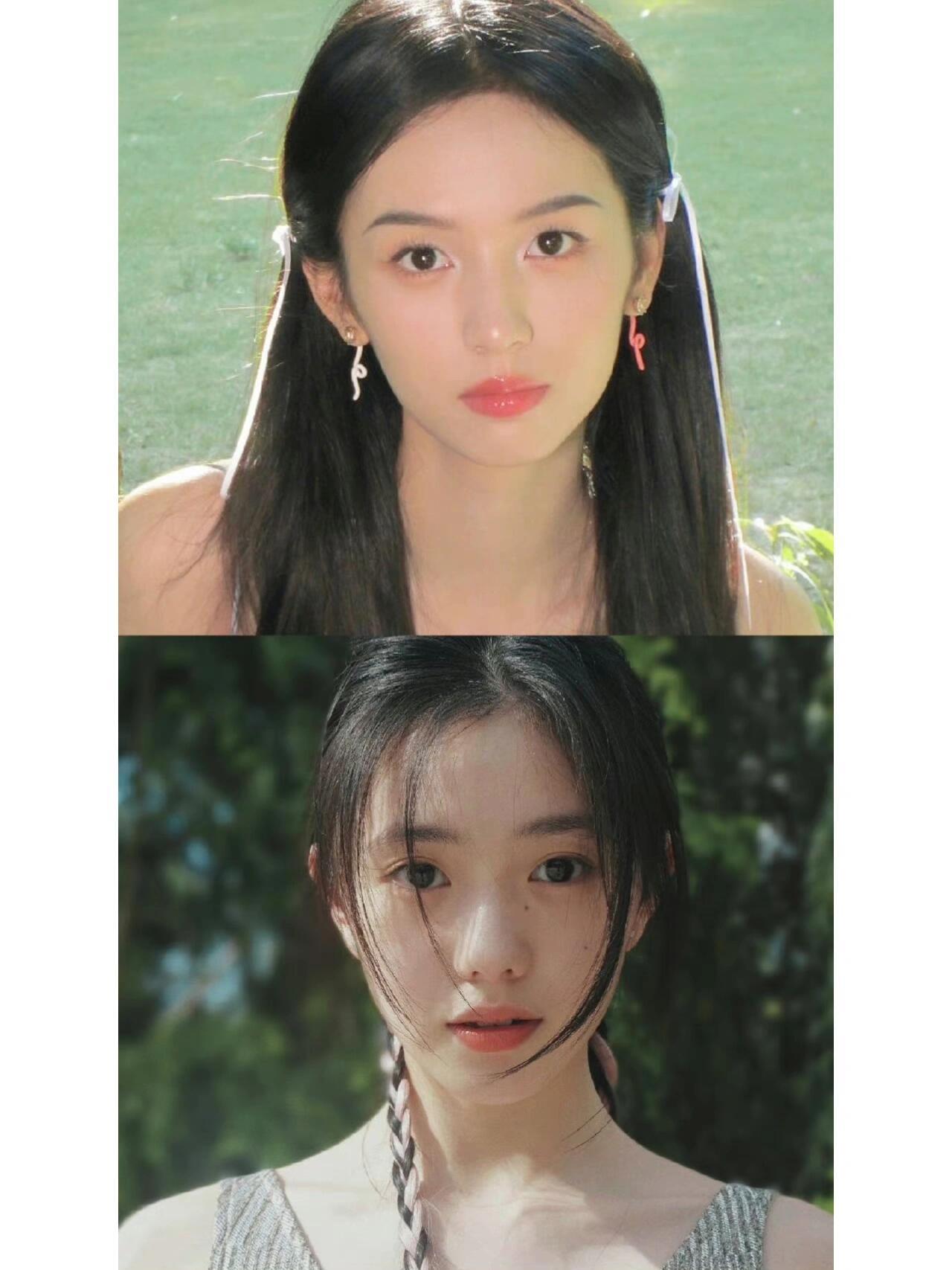 .刘浩存26岁生日大片.周也蓝色公主裙生日大片【周也 刘浩存】美丽的女孩们生日快