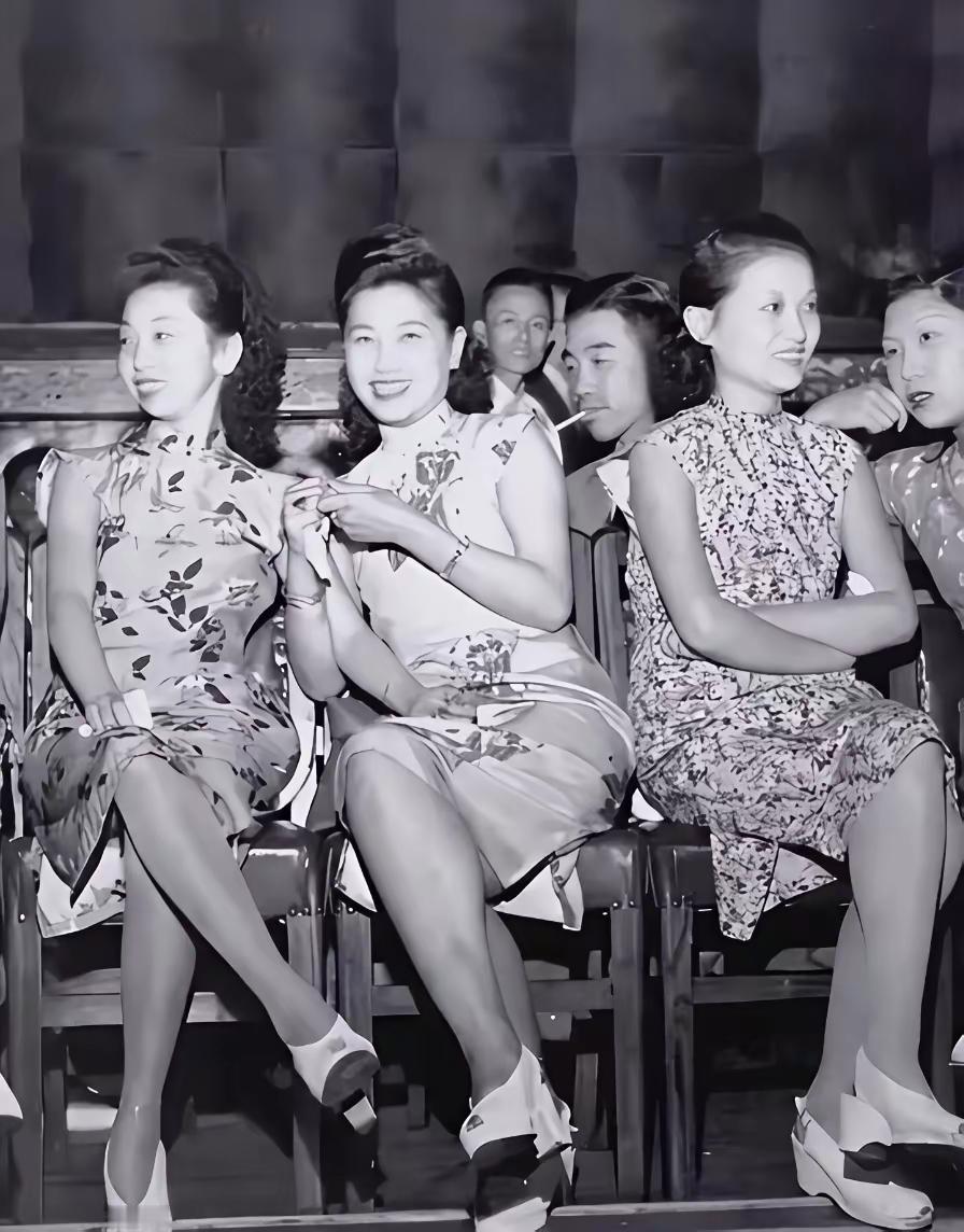 老上海的舞女，现在看都是顶顶的大明星！老上海风情图鉴