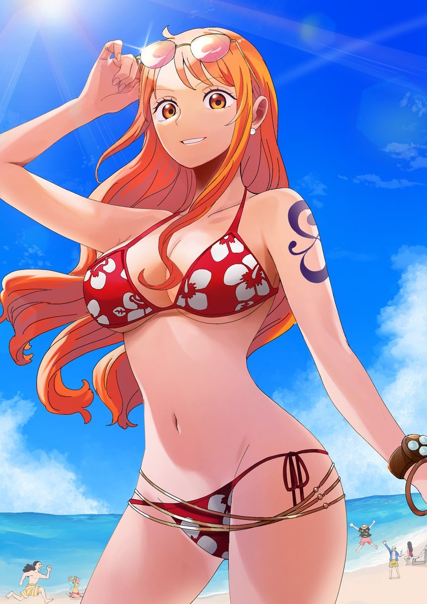 今天是娜美生日🎂！草帽团的航海士！！真正的航海王[doge]生日快乐！！！官方