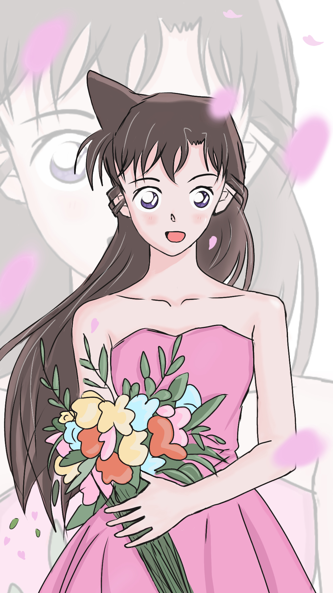 新兰520超话甜蜜图鉴   摸一张小兰～🌸「想把所有的美好都送给你～」🌸愿这