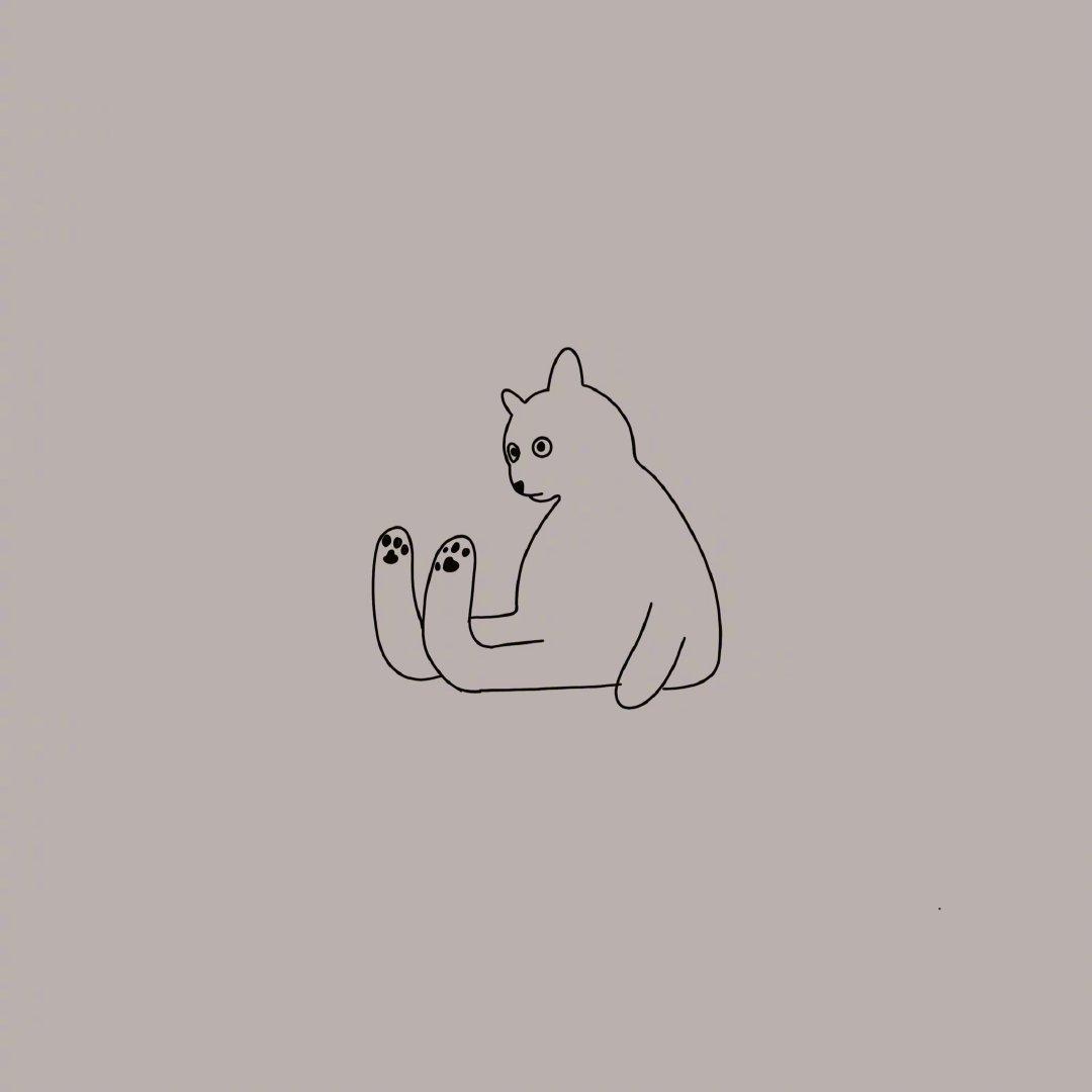 猫猫简笔画  #萌宠种草节# ​​​