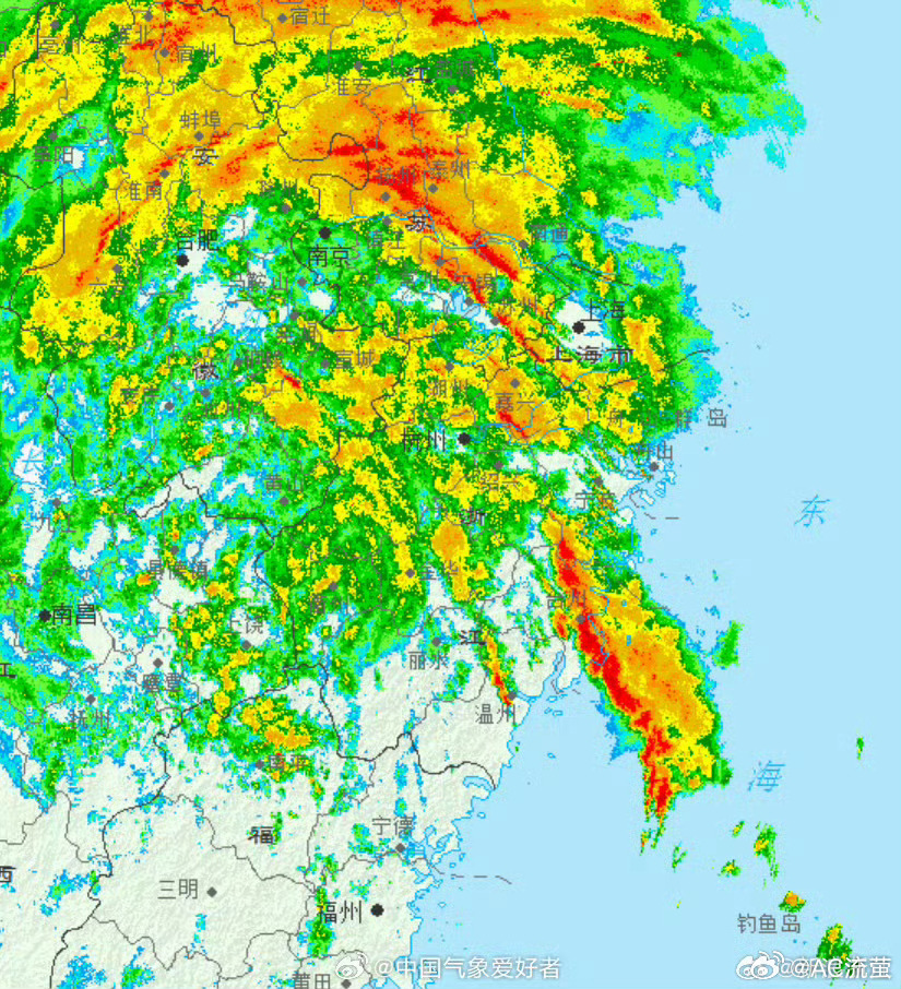 白海豚还在给浙江甩水台风本体已经西进内陆，但风雨并没有就此结束。据