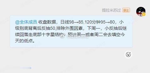 老粉都知道，我有填空K线理论。所以我敢说周一，周二还会去测试。下引线需要填满。下