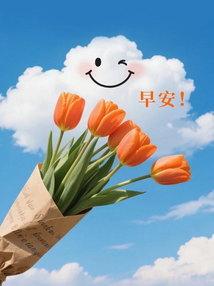 早安，今天也是好运加载100％的一天，冲鸭！ 
