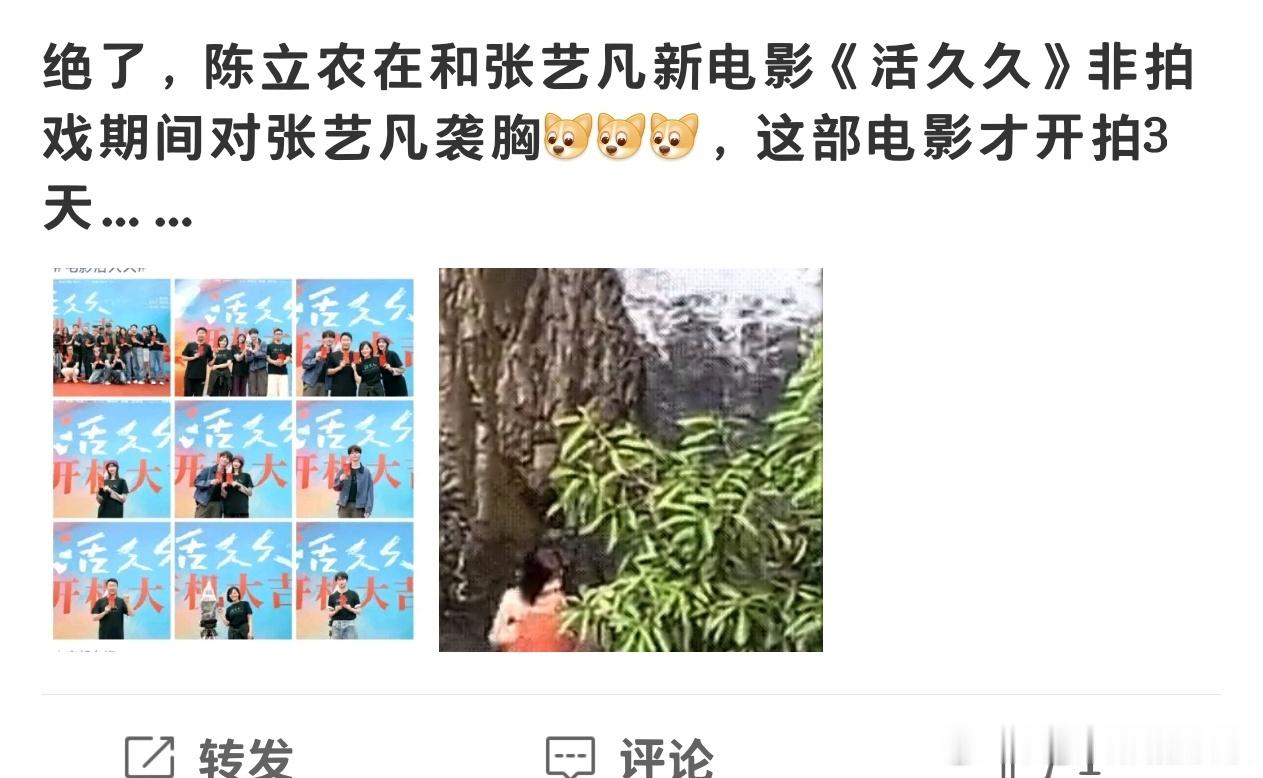 这丢人丢大发了张艺凡 陈立农电影活久久