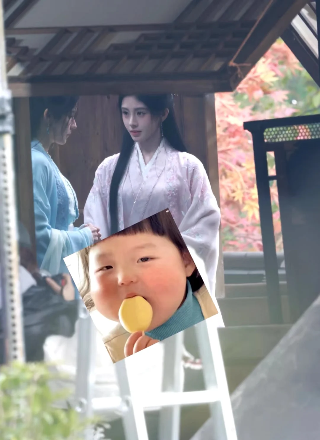 鞠婧祎露芜衣|是谁家的女鹅这么漂亮呀！