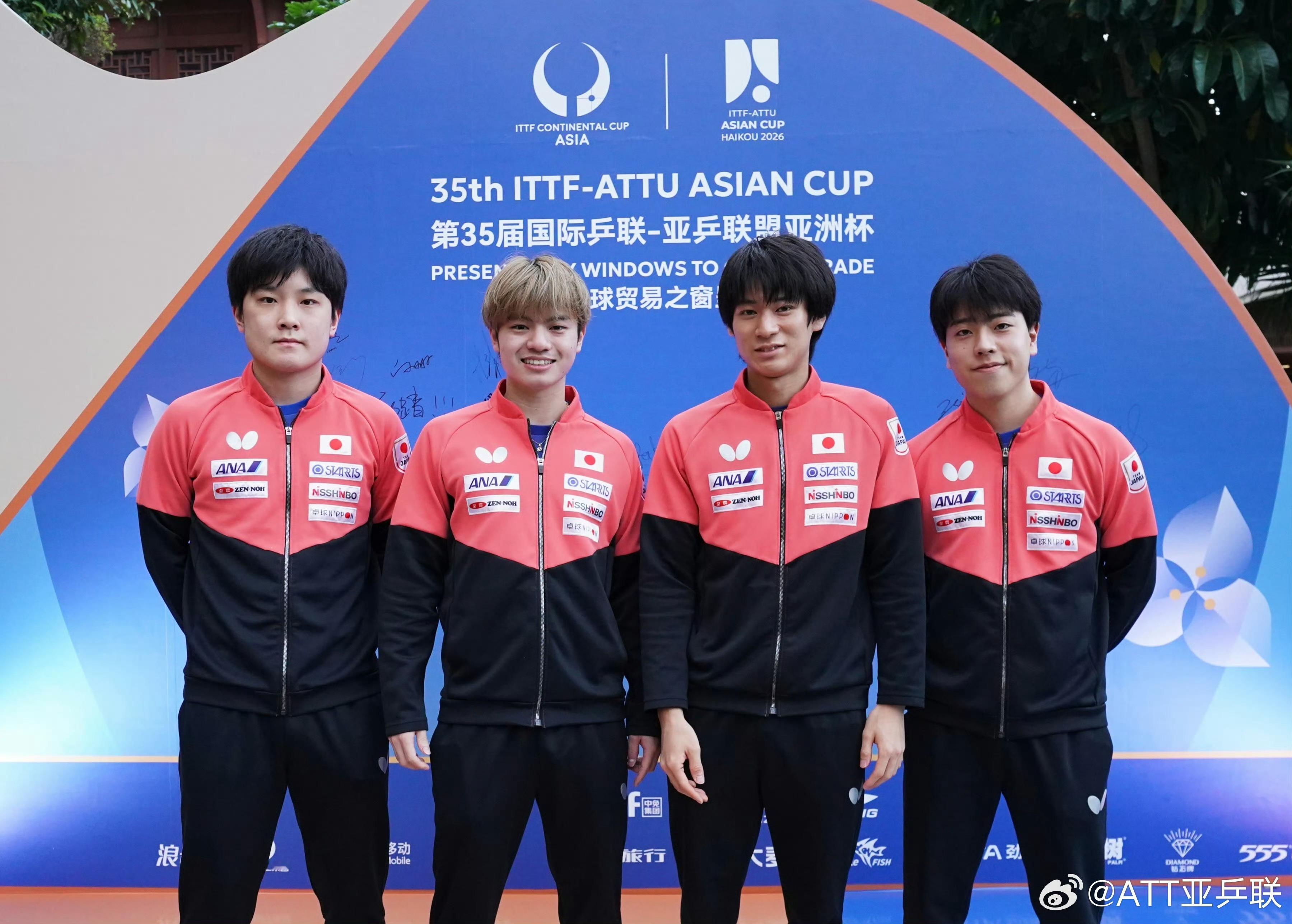 张本智和张本智和2026海口亚洲杯 欢迎晚宴图集📷 cr. ATTU 