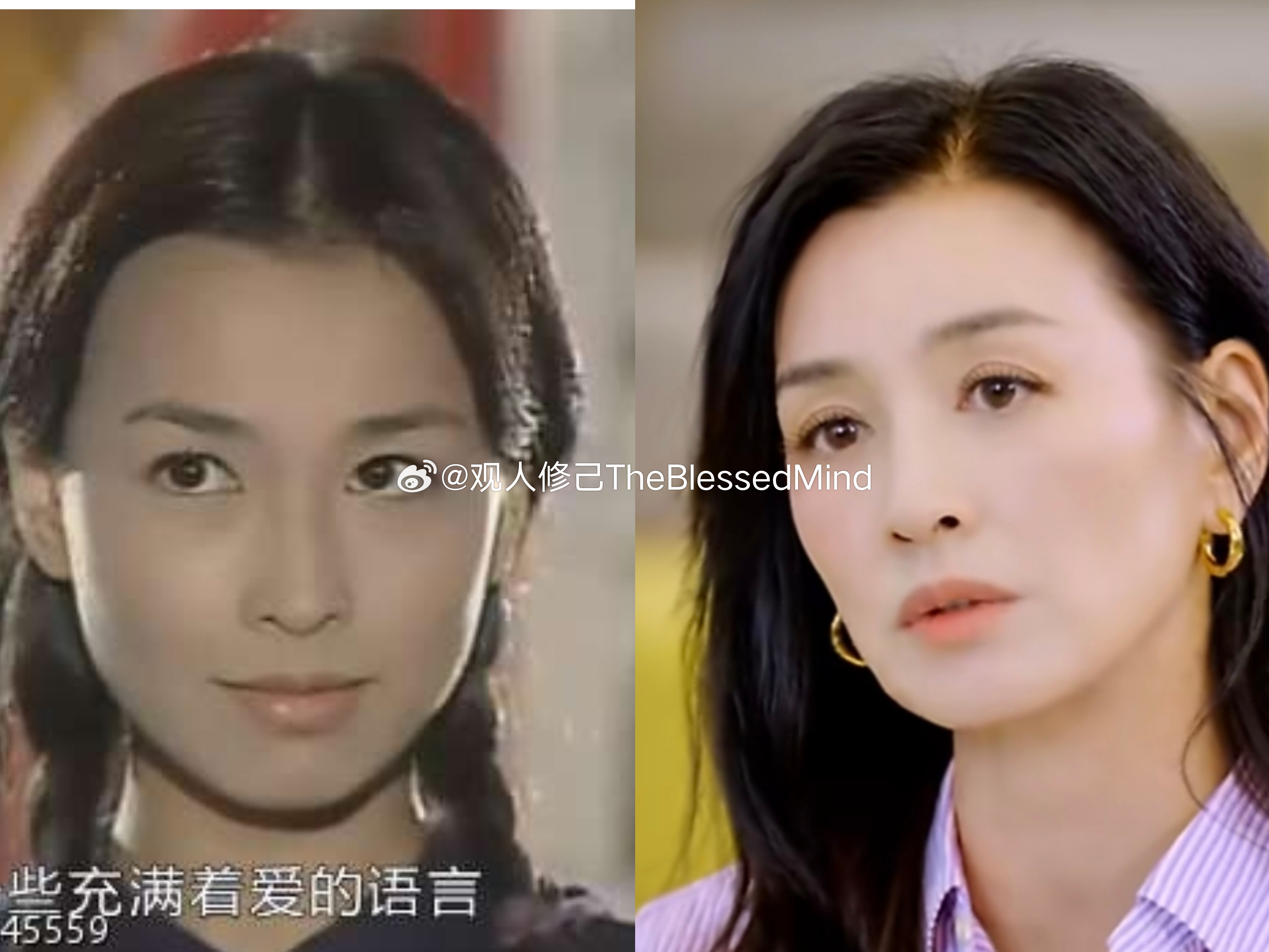 张庭自曝结婚16年从未吵过架虽然没吵过架但却变成覆舟口了[委屈]什么让她内心悲观