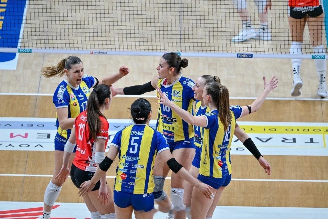 意甲第23轮，庄宇珊在的圣乔瓦尼对阵基耶里，基耶里是个好对手，检验球队和球员的一