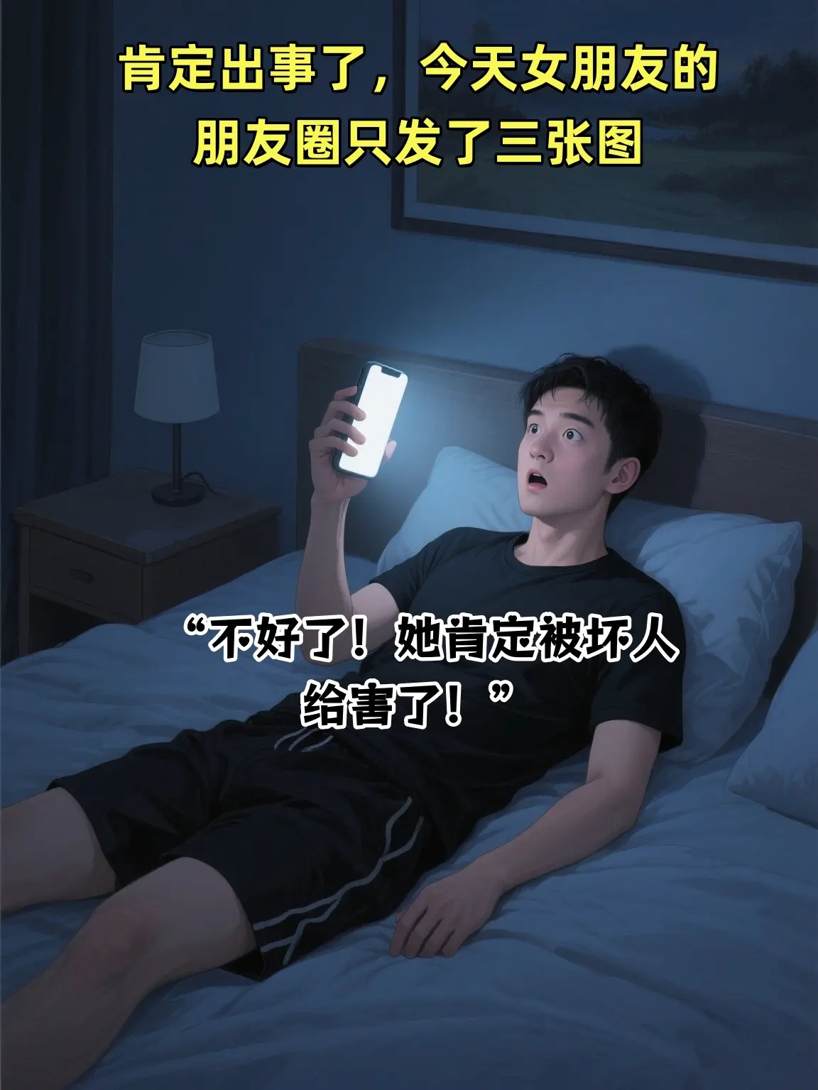 心细男友仅凭一条朋友圈挽救女友。