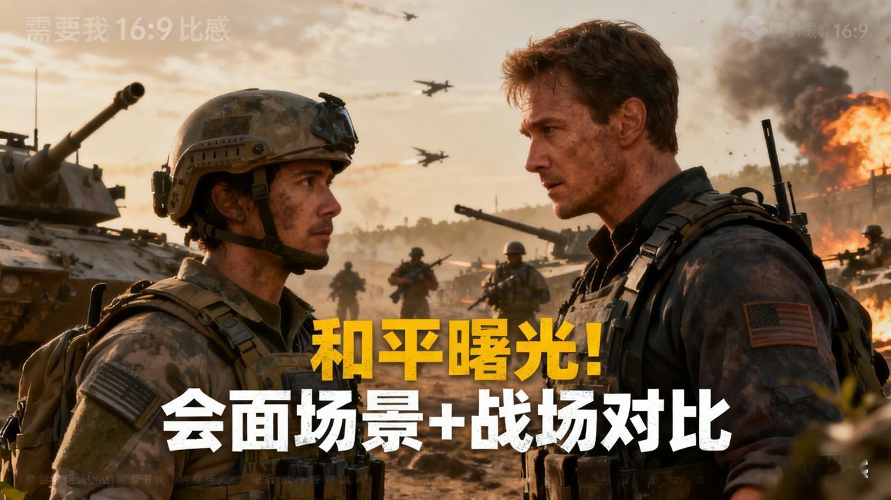 俄乌战场要停火？泽连斯基27日会特朗普，和平协议能否终结血与火？
 
炮火连天的