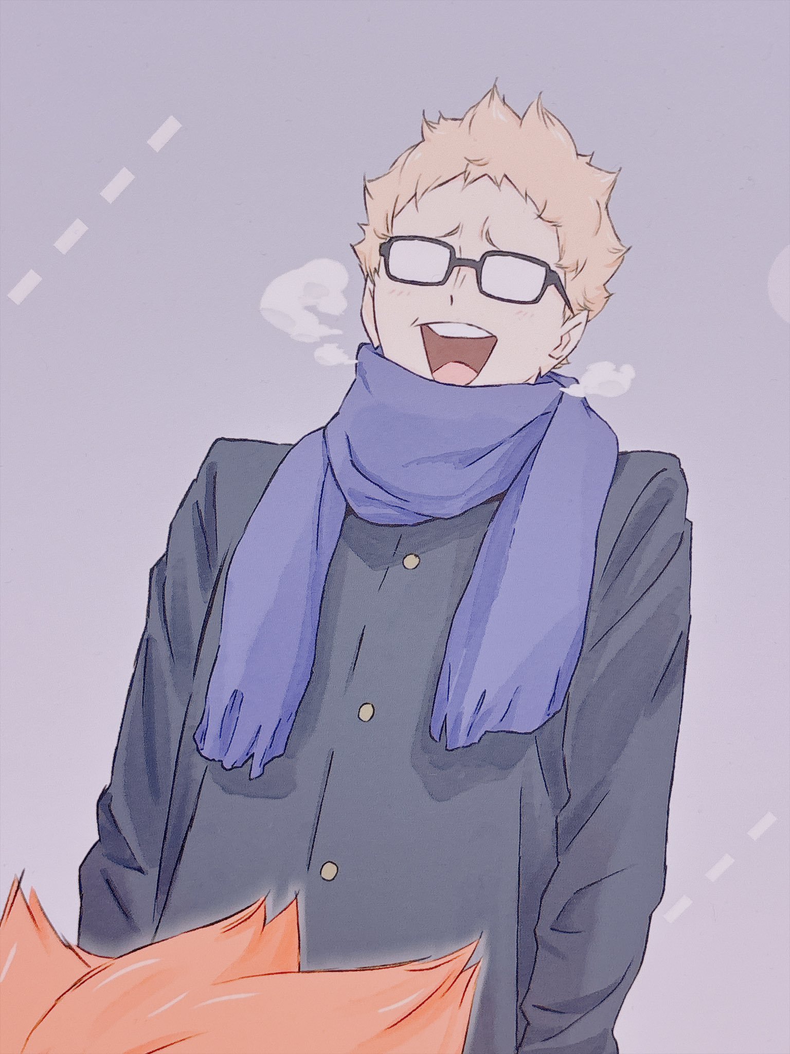 排球少年动漫仲夏狂欢季 好喜欢月月这样的一面啊.绘：shima_819暑期片单交