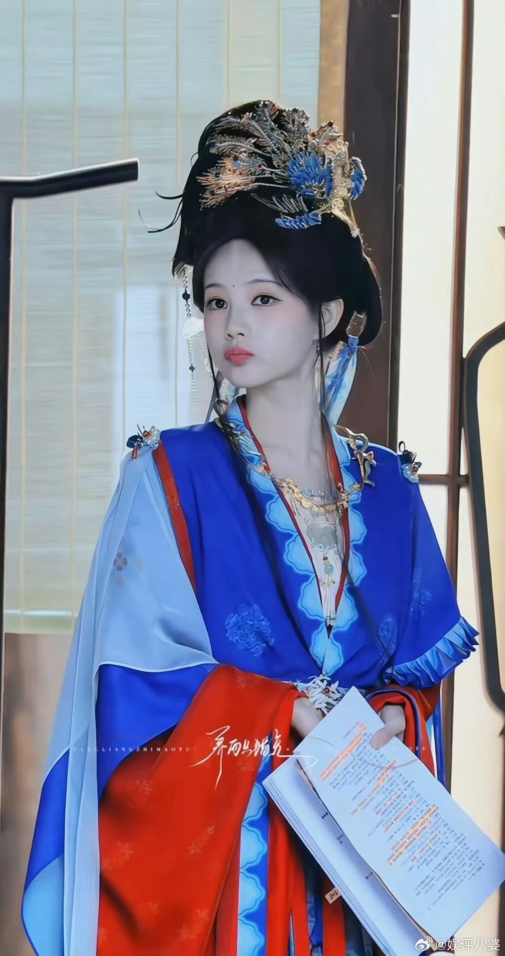 哇塞!陈雀儿美出天际啦，宛如画中仙翩翩降临🧚♀️ 李一桐这金枝神女造型，每一帧