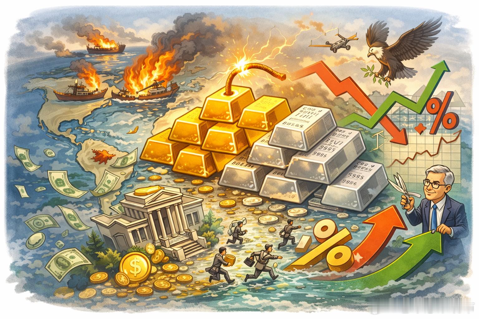 金银同日刷新历史：降息预期与避险情绪共振，四十余年最强年度涨幅呼之欲出12月22