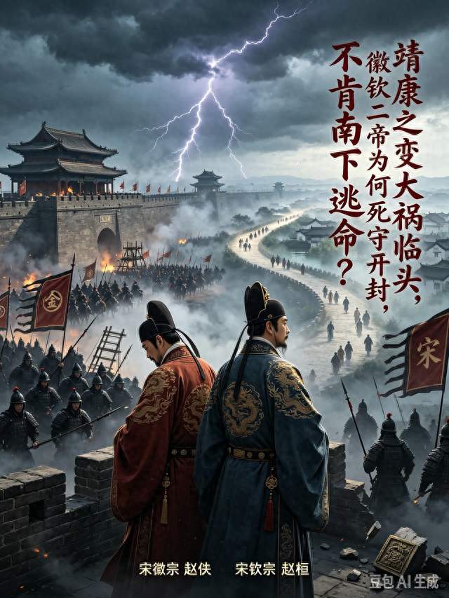 靖康之变大祸临头，徽钦二帝为何死守开封，不肯南下逃命？