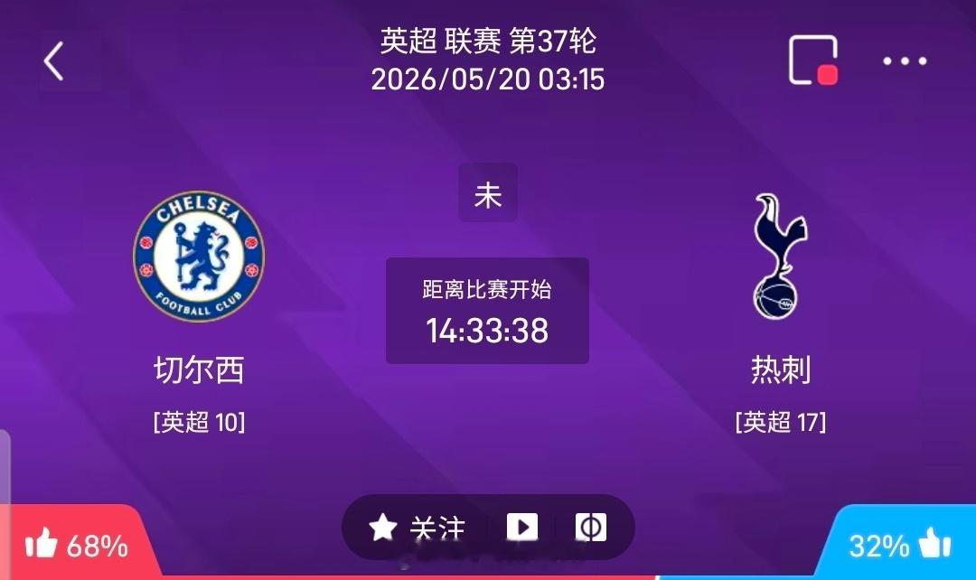 【足球】周二002英超联赛方向：切尔西vs热刺英超：切尔西VS热刺 时间：202