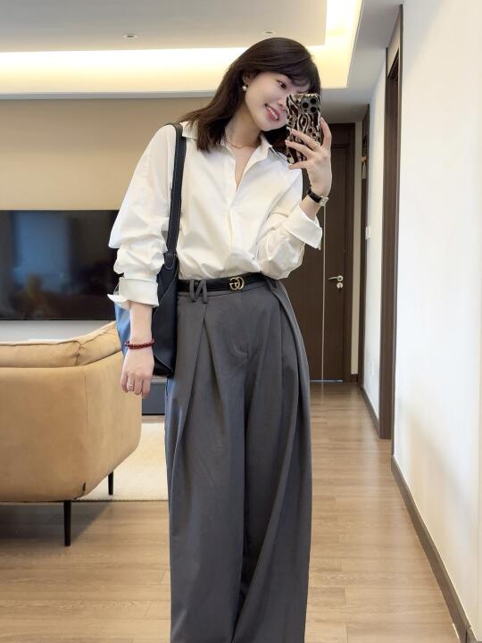 律师ootd | 通勤胶囊衣橱✨极简白衬衣