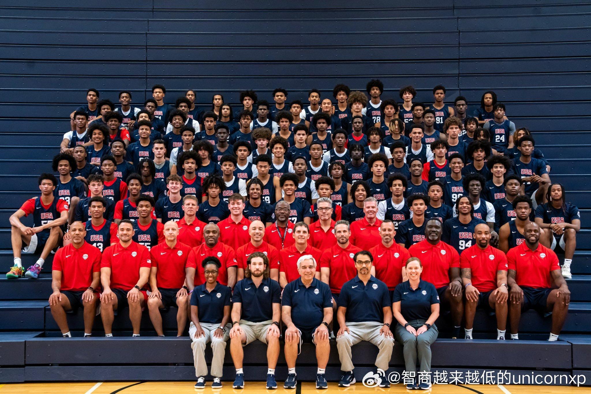 美国篮协举办十月迷你训练营，汇集了26-29届的全美精英NBA[超话] ​​​