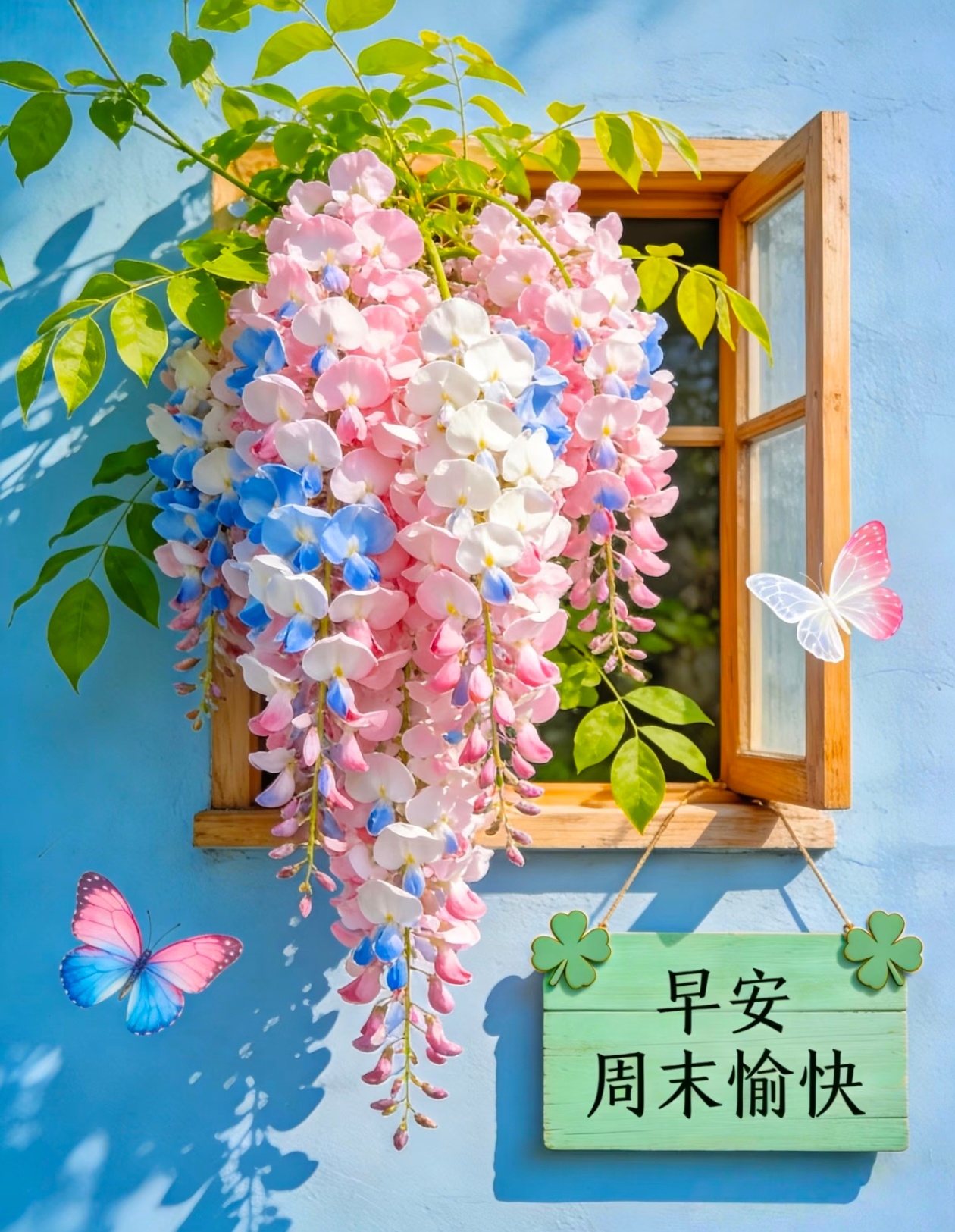 每一个今天都是限量版，别让遗憾占据。用心感受，尽情生活，愿你度过充实美好的一天，