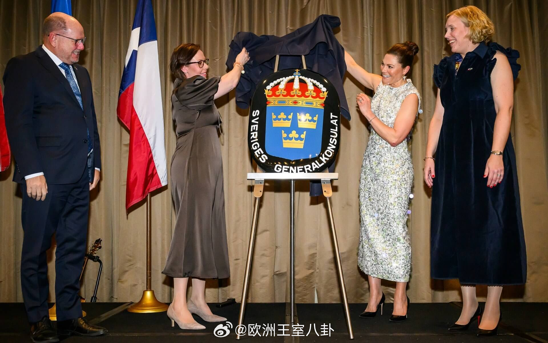 3.18 瑞典王储维多利亚公主继续对美国休斯顿的访问，白天去了nasa，夜间则是