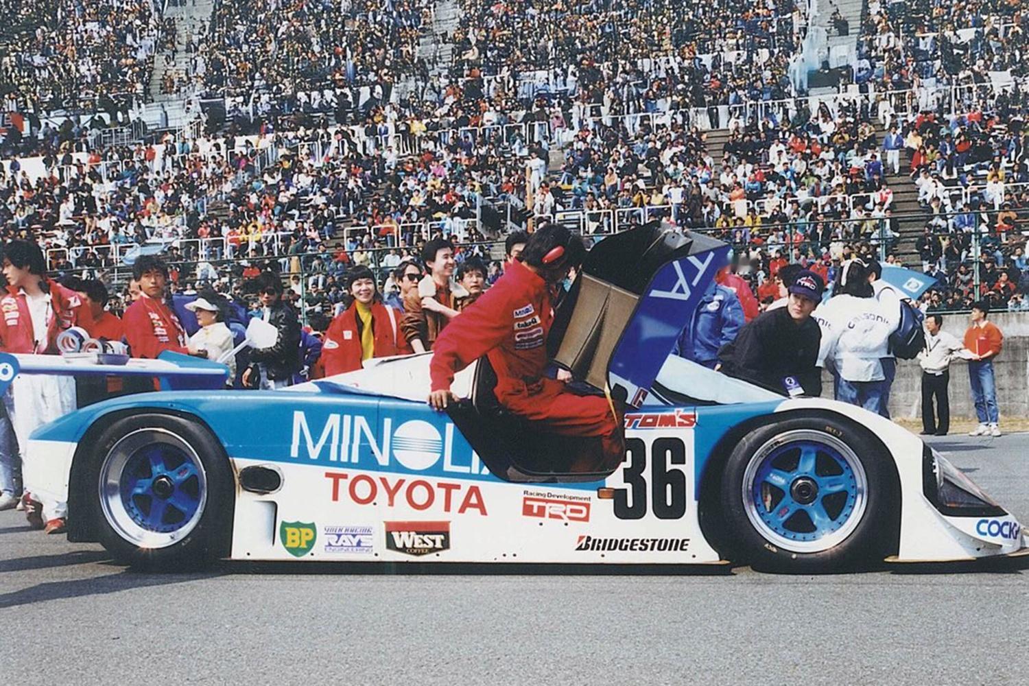 【陈年老图】丰田90C-V 🏁丰田90C-V在1990年的JSPC揭幕战富士5