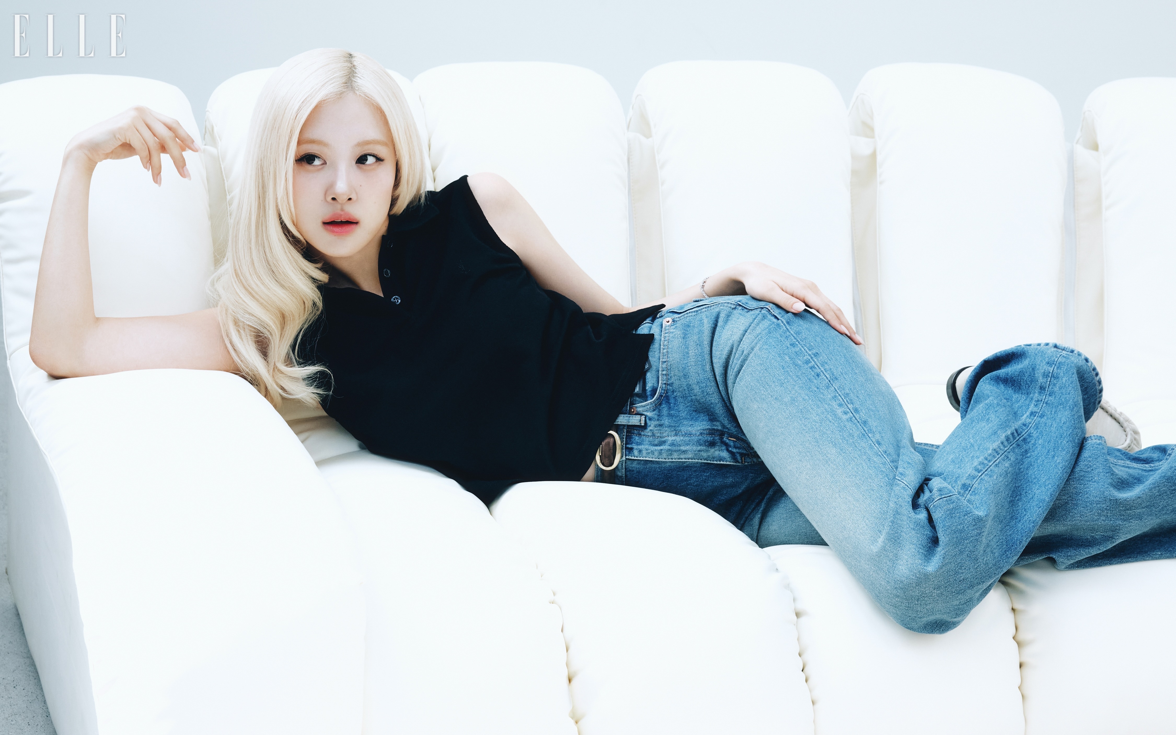 ROSÉ朴彩英 x YSL Beauty｜ELLE KOREA Septembe