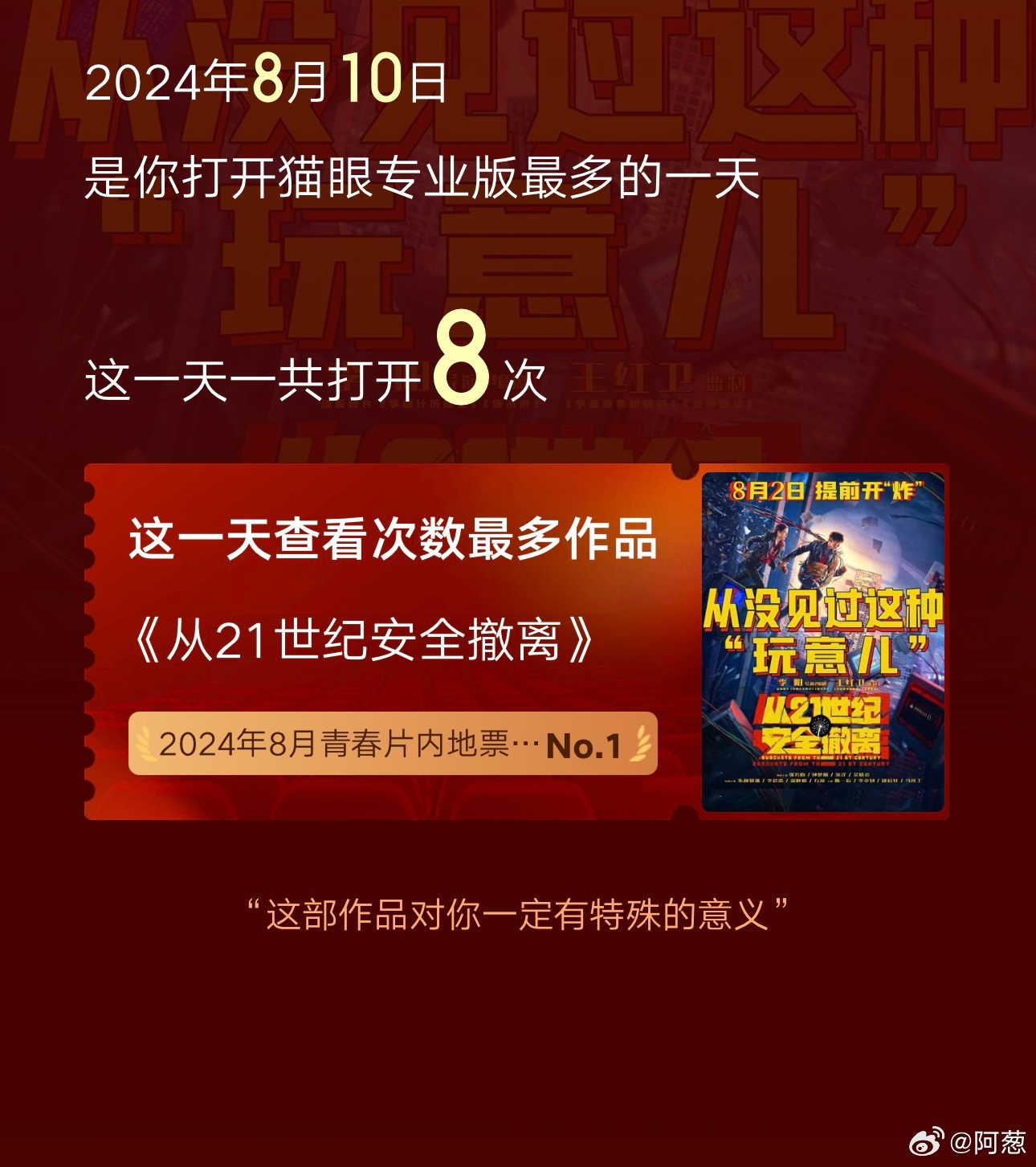 毫无疑问2024年我最关心的电影是「从21世纪安全撤离」 