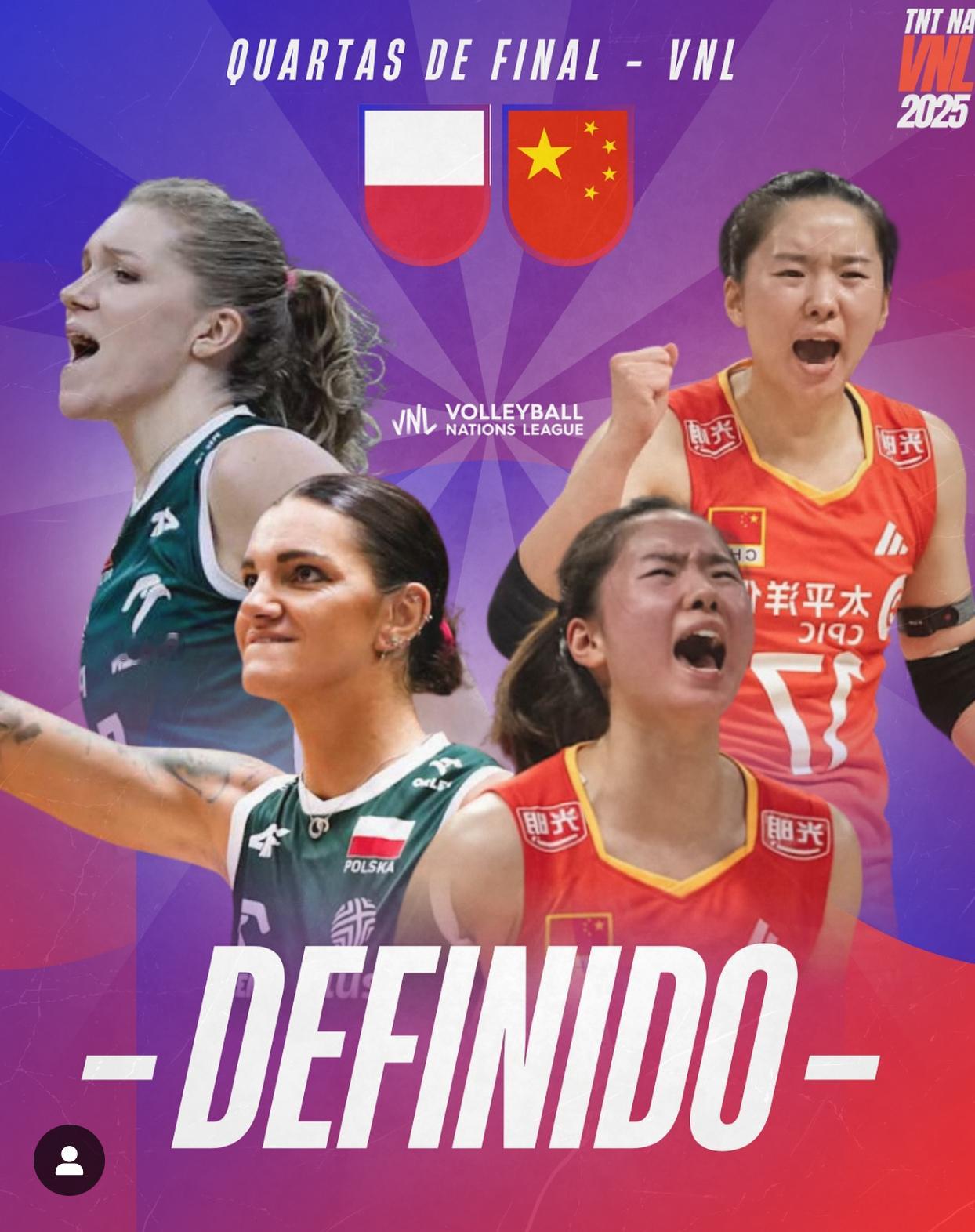 7月24日，世界女排联赛总决赛将在波兰举行。中国女排将与东道主波兰争夺八进四的资
