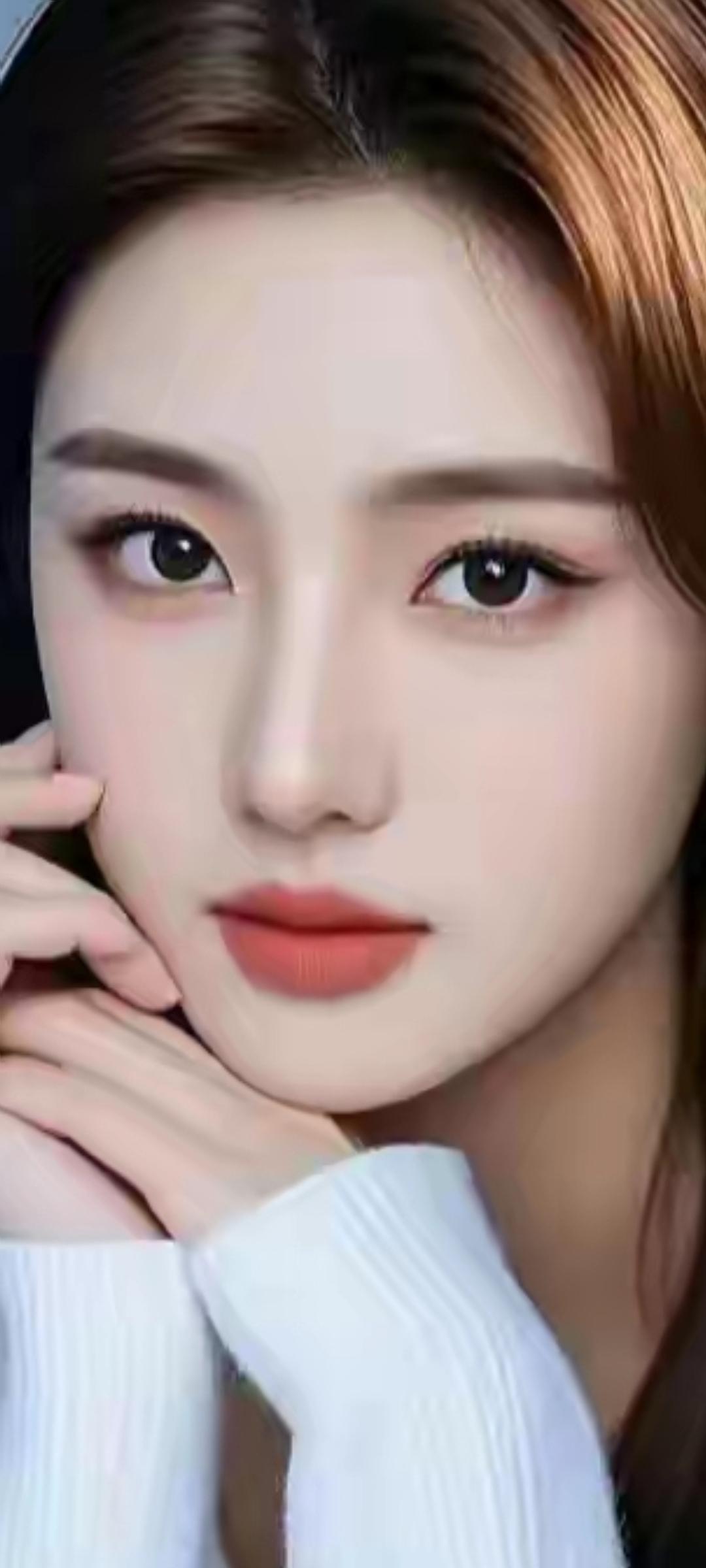 温柔眼波，甜美微笑，元气少女🌸✨