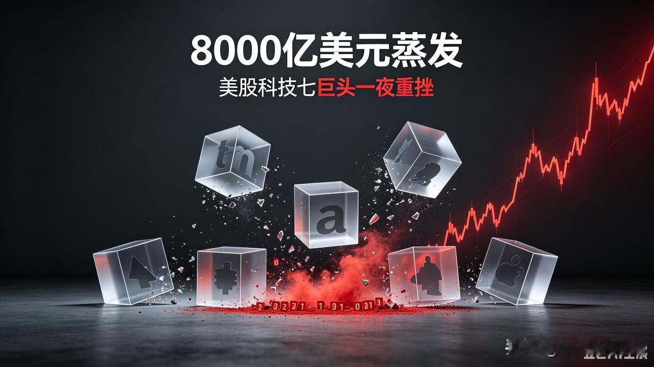 特朗普再次挥舞关税大棒，美股科技"七巨头"一夜蒸发近8000亿美元！

美东时间