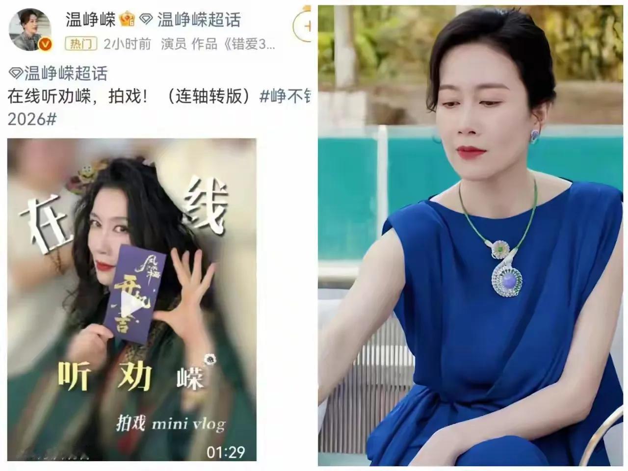 温峥嵘退出《浪姐》回归影视，找准自己的赛道，才是最体面的选择

温峥嵘退出《浪姐