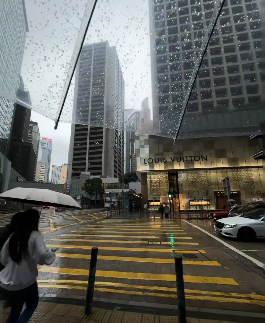雨天的路上