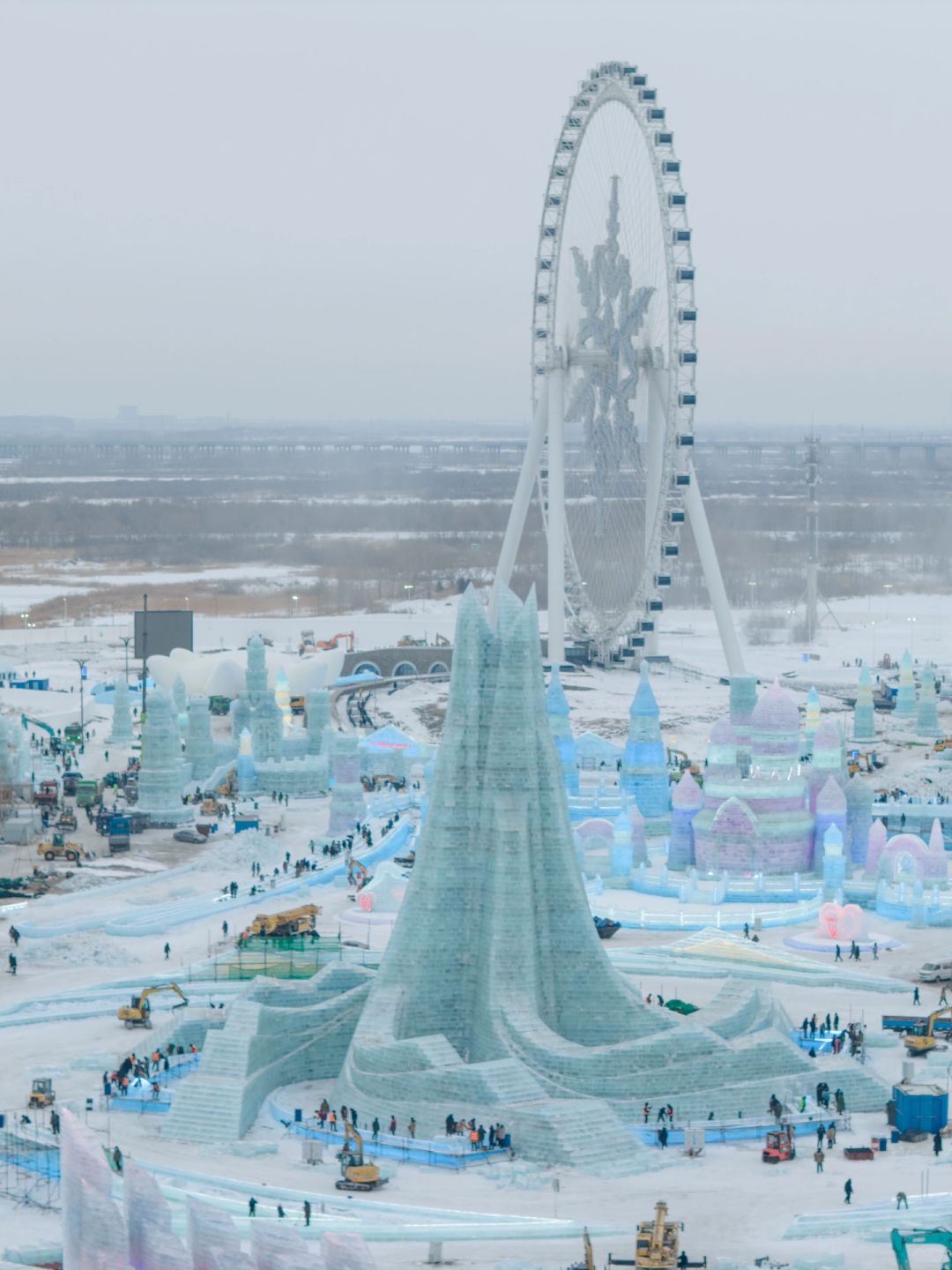 不敢相信‼️辛苦建的冰雪大世界被恶意退票‼️
